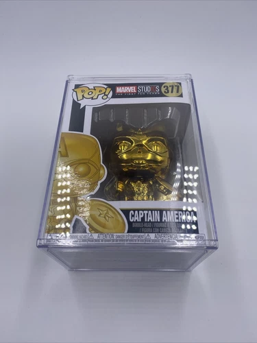 Funko Pop! Vinyl: Marvel - Captain America #377 w/ Hard Case