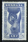 Senegal 1938, 1,75Fr Senegalese woman MNH, Yv 148