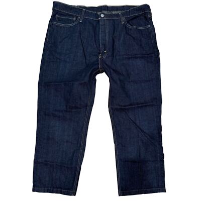 Levi's 541 Jeans Athletic Fit Straight Leg Denim Dark Wash Mens Size 42X30