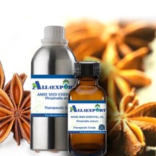 PURE ANISE SEED ESSENTIAL OIL Pimpinella anisum NATURAL HERBAL AROMA