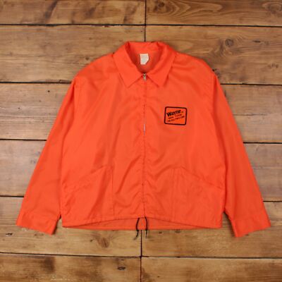 Vintage Tamarack Coach Jacke XL 60er Wayne Hundefutter orange