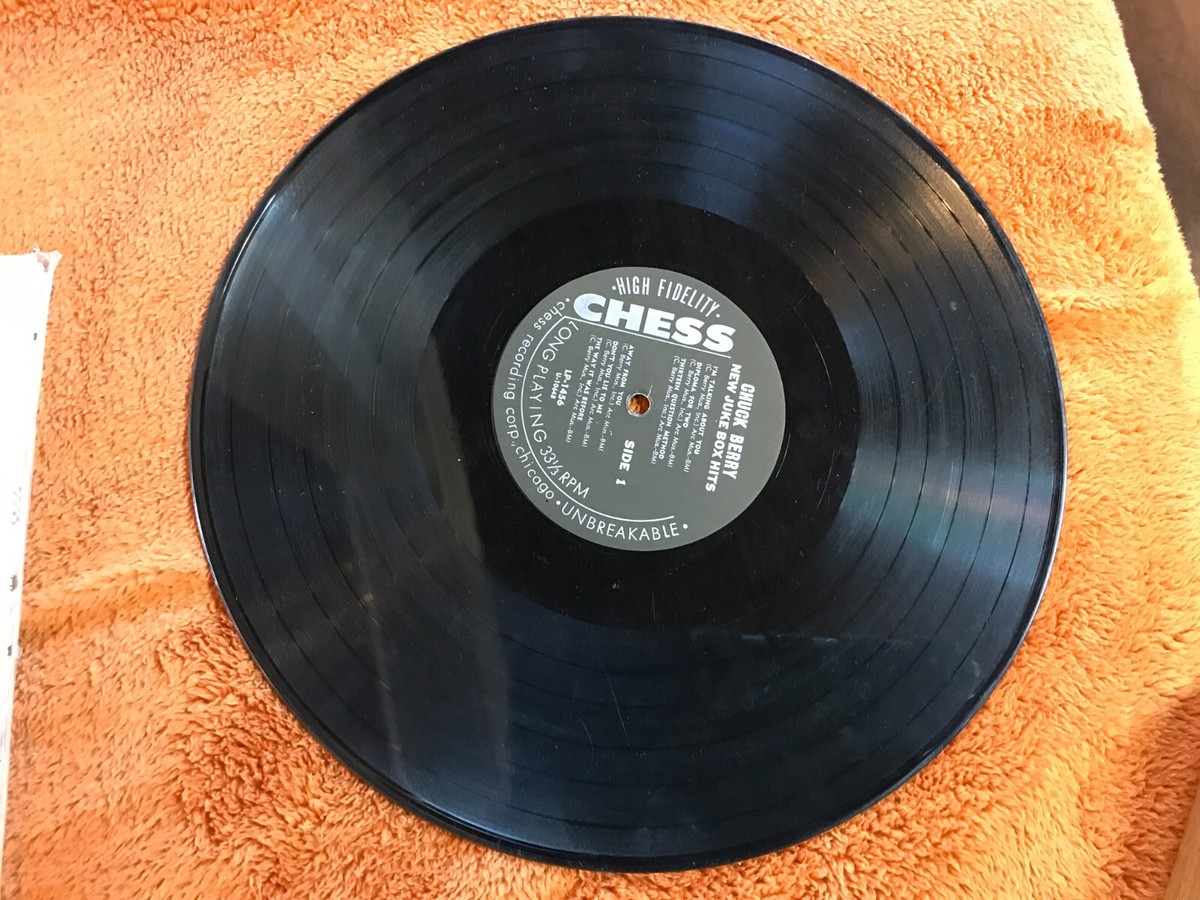 Chuck Berry New Juke Box Hits Orig Vinyl MONO CHESS Black Label LP