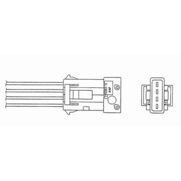 Ntk Lambdasonde Regelsonde FüR CitroëN Berlingo Kasten 1.4I 1.1 Xsx 1.6-image