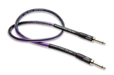 Clear Oval Speaker with 1/4 Inch Straight to Straight (2 Feet)