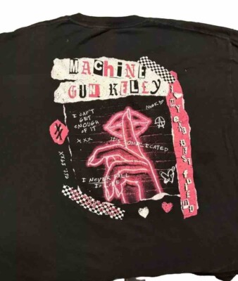 Machine Gun Kelly Band Shirt Mens Sz X Large  I Love My Exs
