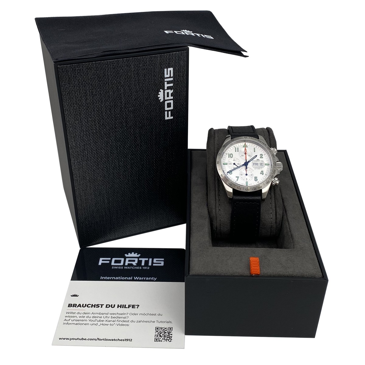 Fortis Classic Cosmonauts 42mm Steel Chronograph Automatic Mens