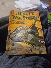 JUNGLE WAR STORIES #5 DELL 1963 JOE SINNOTT MAURICE WHITMAN Silver Age Vietnam