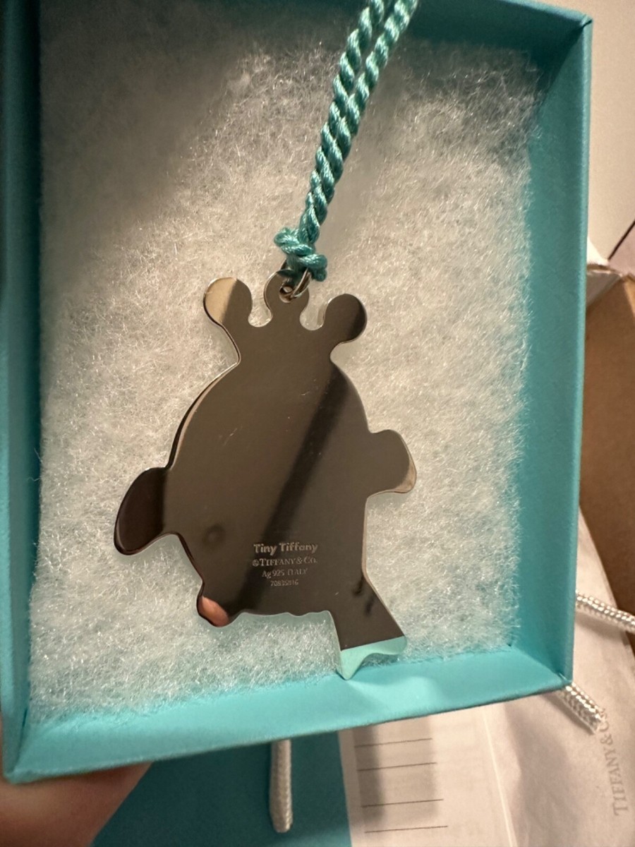 ティファニー　ベビーバード　オーナメント NEW-Tiny Tiffany Baby Bird ornament in Sterling Silver | eBay
