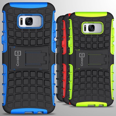 For Samsung Galaxy S8 Plus Case Hard Protective Kickstand Phone Cover