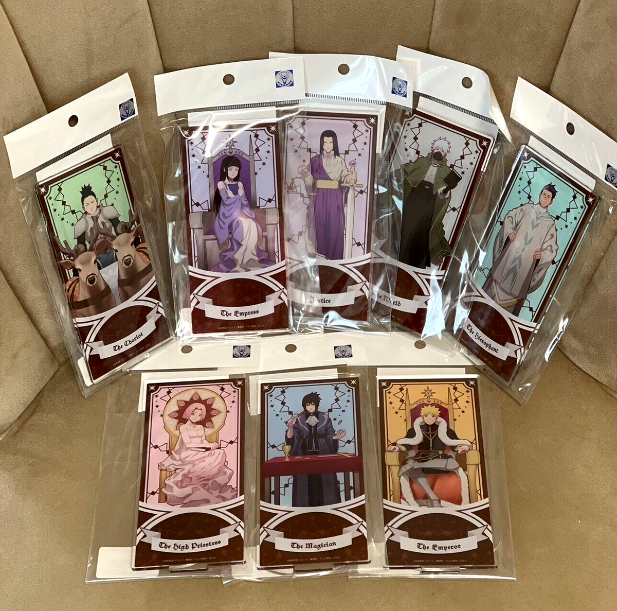 NARUTO Tarot Acrylic Stand Ver Part 1 Complete Set 150mm EEO | eBay