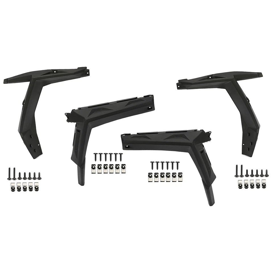 Para Polaris RZR 900/S 900/XC #2879434 Trail 2015-23 guardabarros delantero+trasero llamaradas Foto 3 de 4