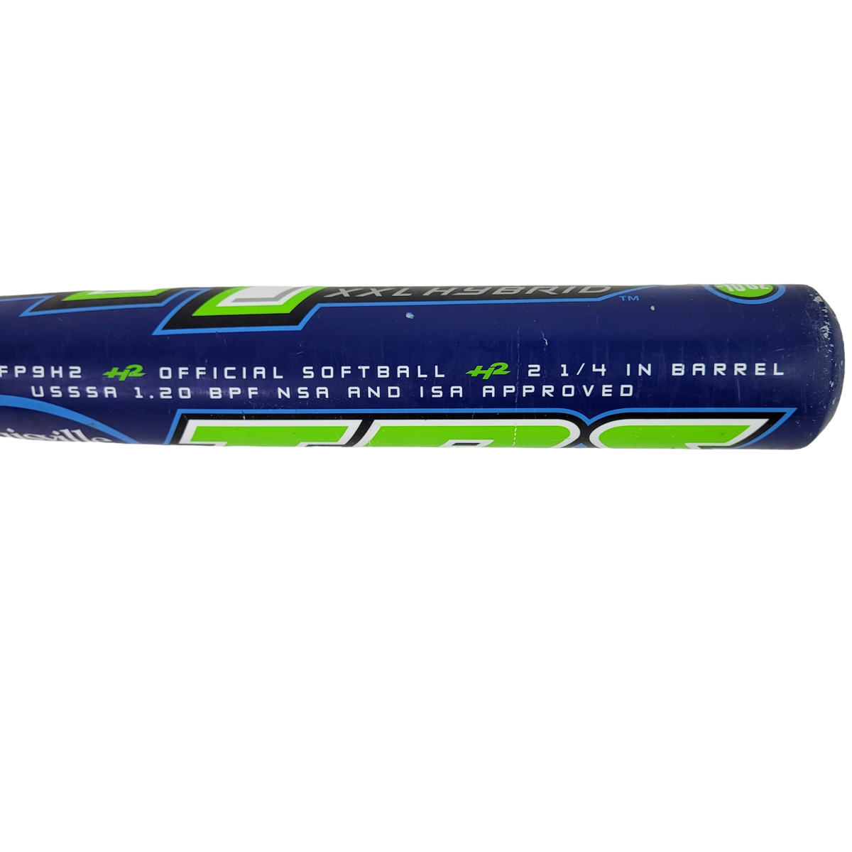Batte Softball Louisville Slugger TPS H2 – 32 Pouces, 22 Oz, Bleu (occasion)