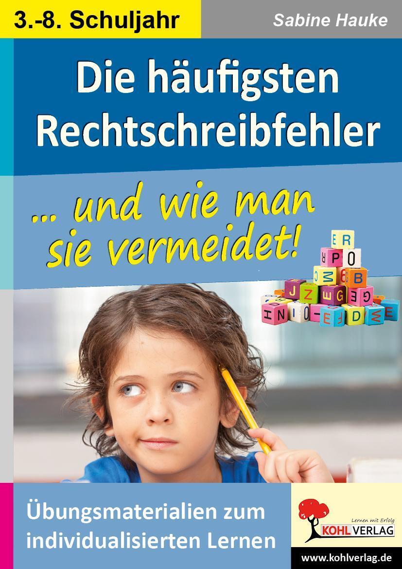 Thumbnail - Die Häufigsten Rechtschreibfehler | Sabine Hauke | Taschenbuch | 48 S.