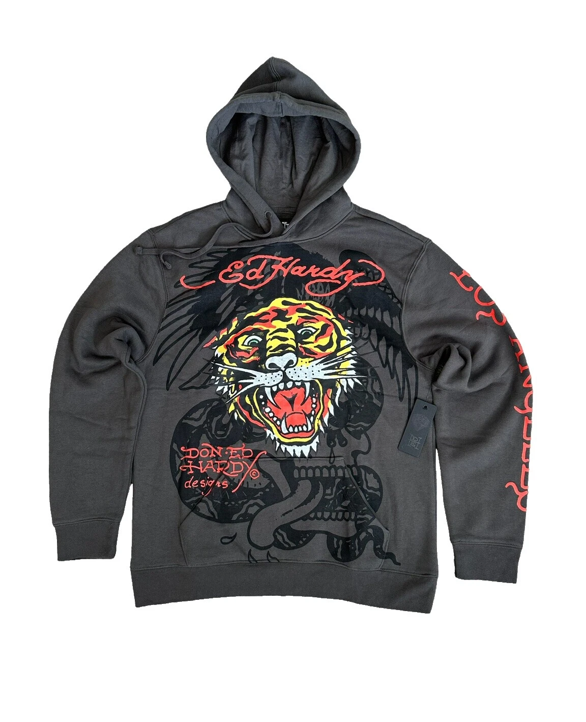 Sudaderas para Hombres Ed Hardy Sólido