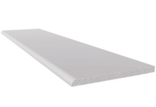 WHITE UPVC TRIM 20mm/40mm/60mm/90mm/12mm/19mm PACKS OF 10. DELIVERED FLAT. 5m