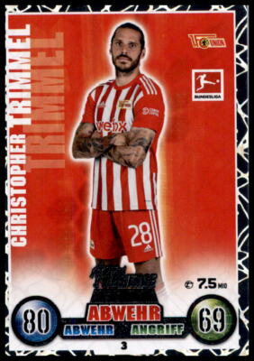 Match Attax Bundesliga 2022/2023 Karte 3 - Christopher Trimmel - Heritage