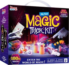 Klever Kits 180+ Magic Set- My First Magic Trick Kit- Amazing Magician