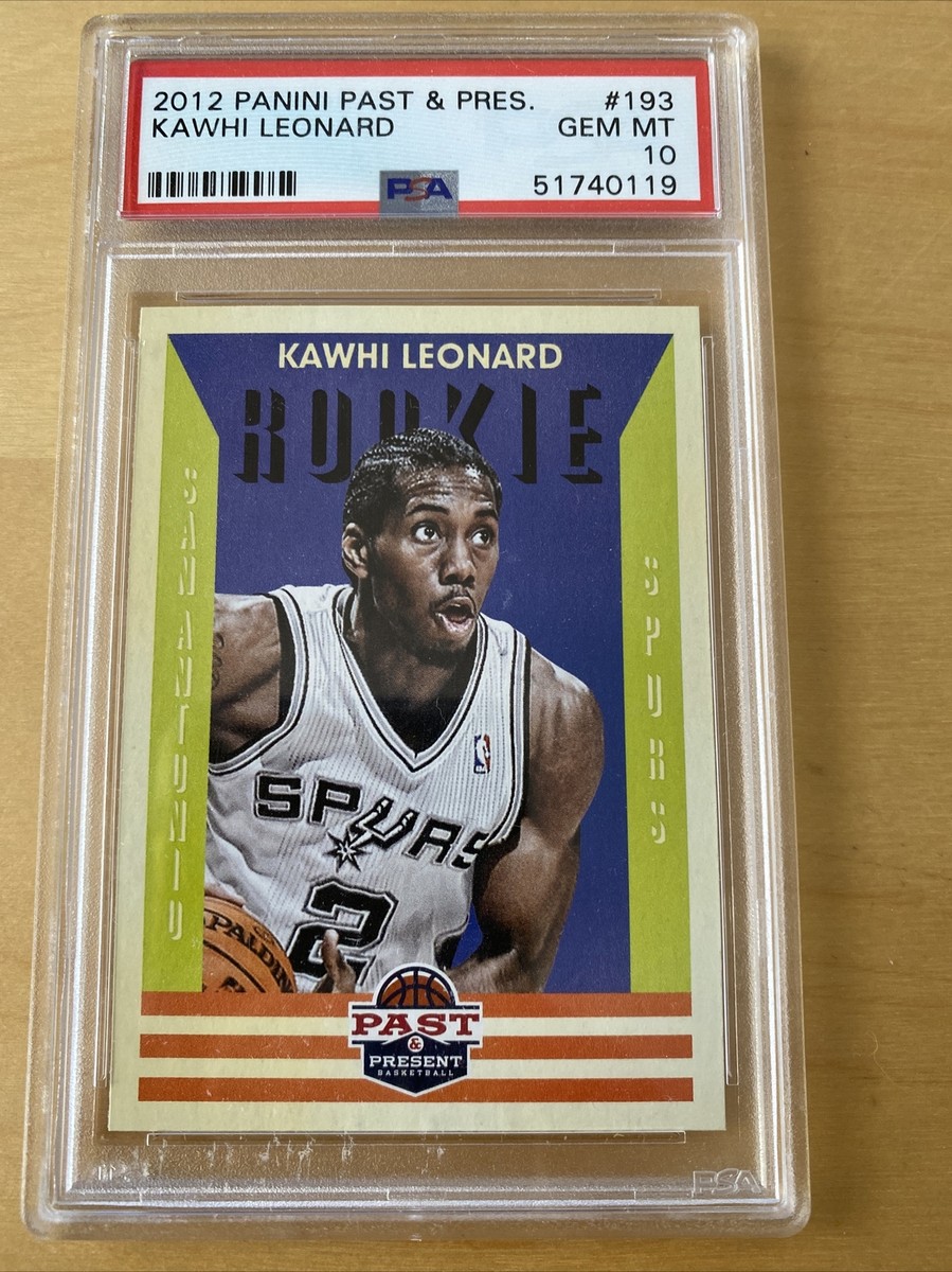 2012-13 Panini カワイ レナード ルーキー 直筆サインカード RC Graded 2012-13 Panini Past & Present KAWHI LEONARD #193