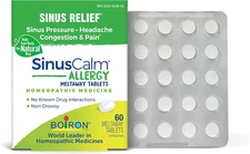 Sinuscalm Allergy Tablets for Relief from Sinus Pressure, Sinus Headache, or Sin