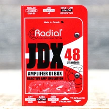 Radial Engineering JDX 48 Guitar Amplifier Direct Box / Reactive Amp Emulation