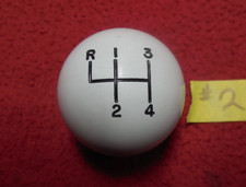 Vintage Hurst Original White 4 Speed Knob Old School 38 16 Thread M21 M22 Vintage Hurst Original White 4 Speed Knob Old School 38 16 Thread M21 M22