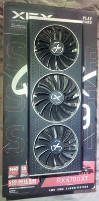 XFX AMD Radeon RX 6700 XT 12GB GDDR6   QICK319 Triple Fan   w/box