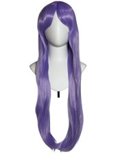 32'' Long Straight Long Bangs Lavender Purple Cosplay Tomoyo Wig