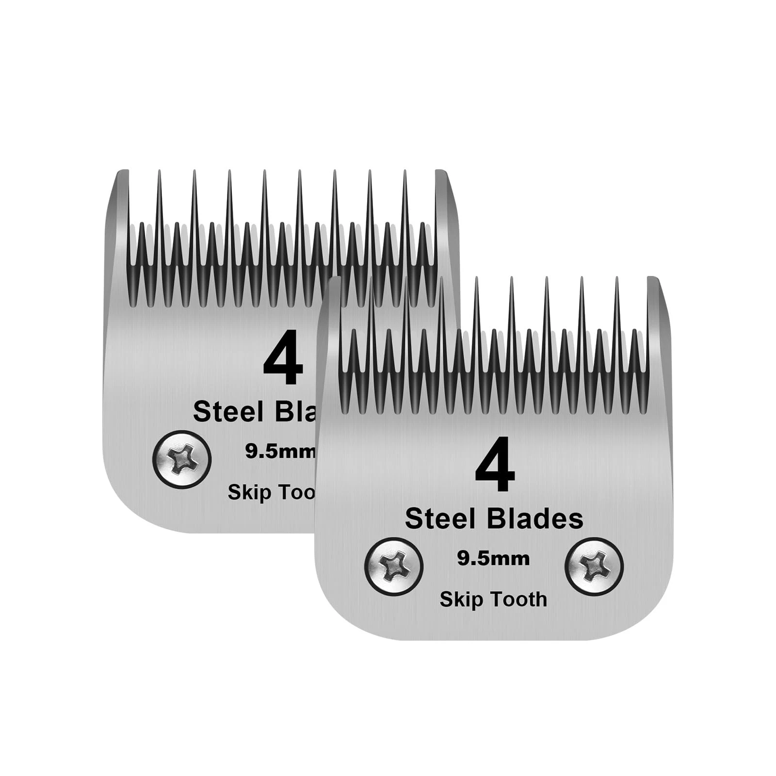 DODAER 4 Skip Tooth Detachable Pet Dog Grooming Steel Blades,Compatible with ...