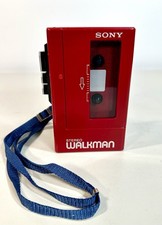 → View on eBay: Sony Walkman WM-4 Cassette Player Red - Please Read Description Sony Walkman WM-4 Cassette Player Red - Please Read Description