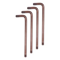4 StüCk T45 Langarm Manipulationssichere TorxschlüSsel Stern SchlüSsel S2 Stahl