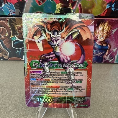 King Cold   King Cold, Ruler of the Galactic Dynasty | BT13-061 UC Pre Release