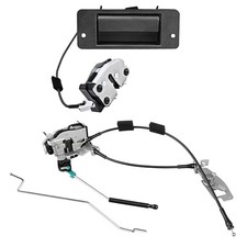 Rear Door Latch Assembly with Cable  Rod  Rear Cargo Door Latch with Handle