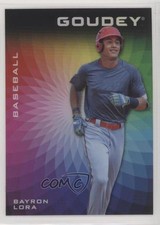2021 Upper Deck Goodwin Champions Goudey Platinum Color Wheel Bayron Lora 0i47