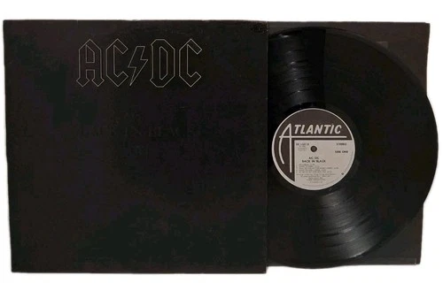 1980 AC/DC Back In Black RL 1st Press [Robert Ludwig] Vinyl LP Record Masterdisk