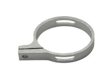 Pit Dirt Bike Alloy OVAL EXHAUST BRACKET Clamp 110cc 125cc 140cc 87mm Diameter