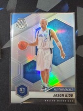 2020-21 Panini Mosaic - All-Time Greats Jason Kidd #294 Silver Prizm