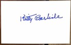 Kitty Carlisle (1910-2007) - 'To Tell the Truth' - Autograph Photo & Index Card — photo 4