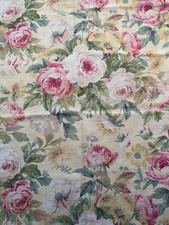 Sanderson *AMELIA ROSE* 1.4 Metres  Cotton/Linen  Full Width