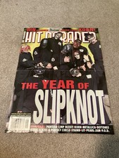 RARE Slipknot Poster 16x21 Hit Parader Magazine Pinup Stone Sour Murderdolls