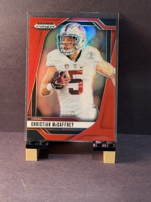 2025 Panini Prizm Draft Picks - Christian McCaffrey #194 Red Prizm /399