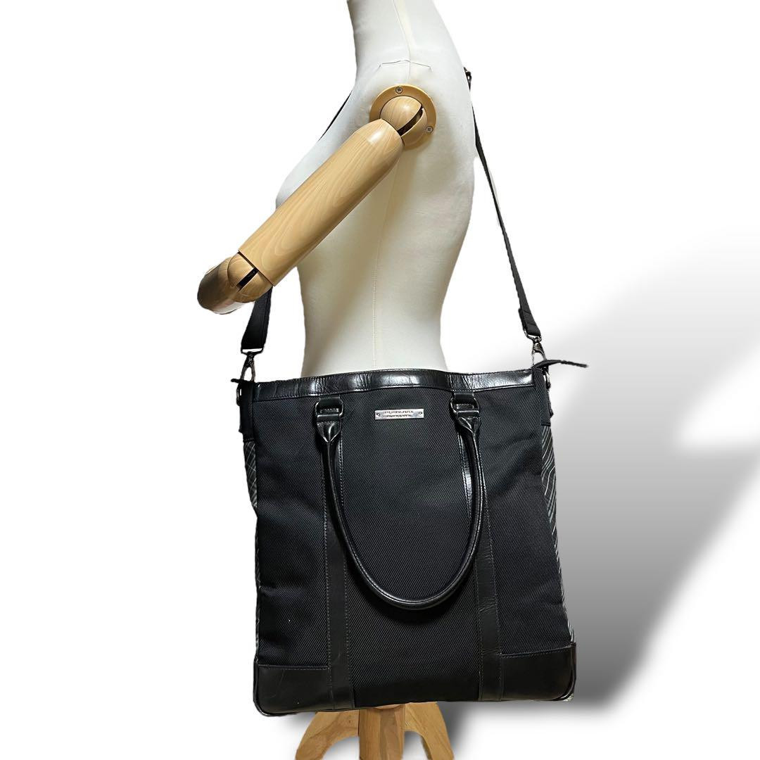 4308 BURBERRY 2way business bag black Authentic | eBay 4308 BURBERRY 2way business bag black Authentic | eBay