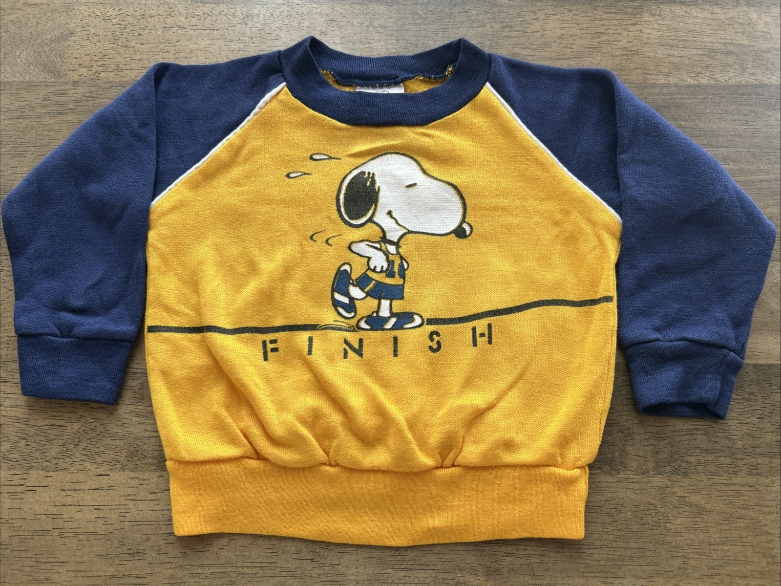 Vintage 1958 Snoopy by Rob Roy Finish Sweatshirt Kids Size 4