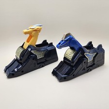 Mighty Morphin POWER RANGERS MMPR 1994 Thunder Megazord BLUE YELLOW LEGS ZORD