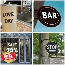 REOLAN 6in Letter Stencils 42pc Alphabet Number Painting Wood Craft