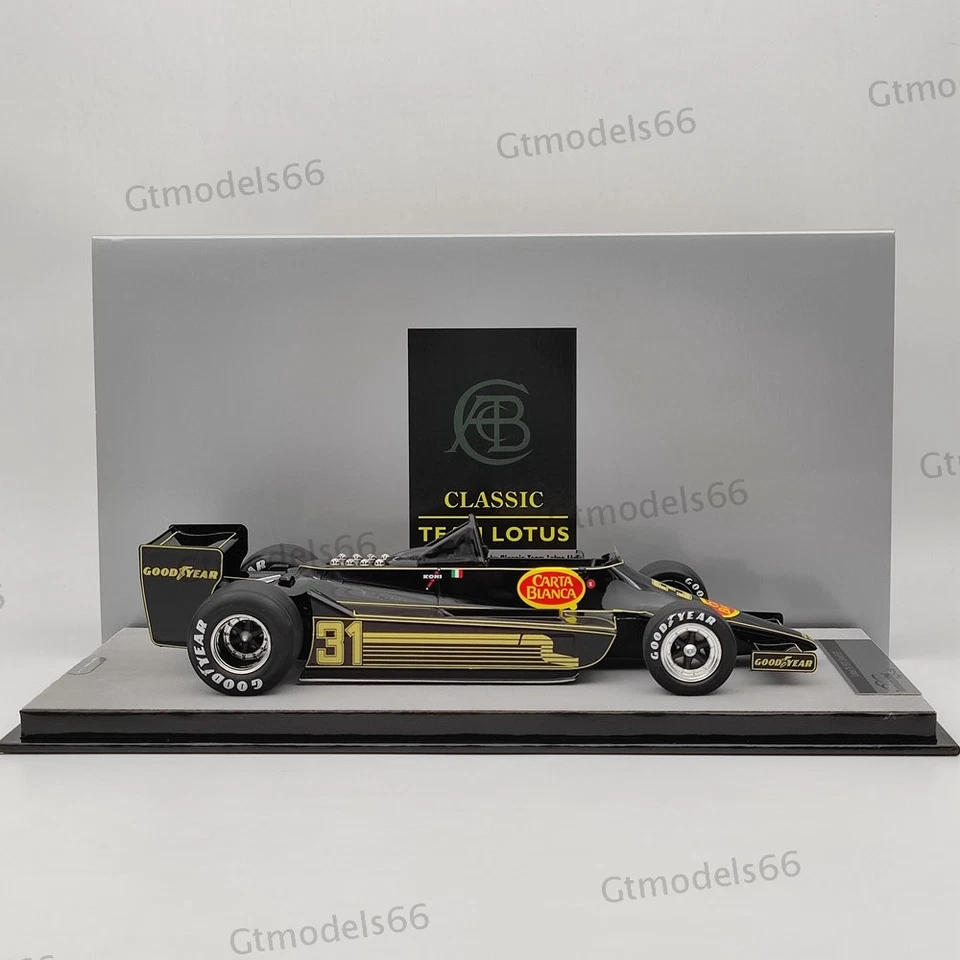 1/18 Tecnomodel Mythos Series Lotus 79 1979 #31 Brasil GP Hector Rebaque Resin - Image 3 of 4