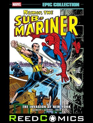 NAMOR THE SUB-MARINER EPIC COLLECTION THE INVASION OF NEW YORK GRAPHIC NOVEL