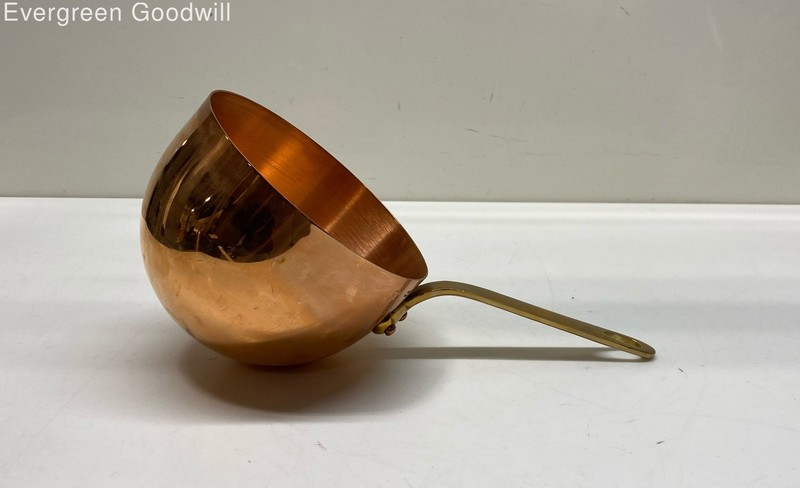 Mauviel M'Passion Copper Zabaglione Round Bottom Pan