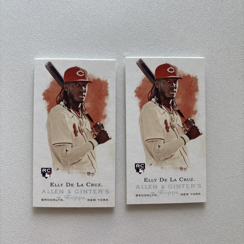 Elly De La Cruz #RD-1 2024 Topps Allen & Ginter Rookie Design Variation Mini card