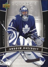 2006-07 Upper Deck Trilogy #92 Andrew Raycroft - HKY