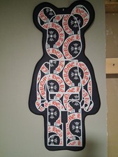 Kaws BearBrick Rug 31x17 Anti-slip Bottom